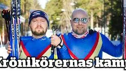 Pelle Johansson  Johan Håkansson
krönikörernas kamp i skidspåret