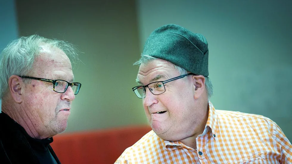 HILDING. Pjäsen är ett hommage till Hilding Lindbäck. Men Lasse Lindberg (till höger) gör en specialinsats.
