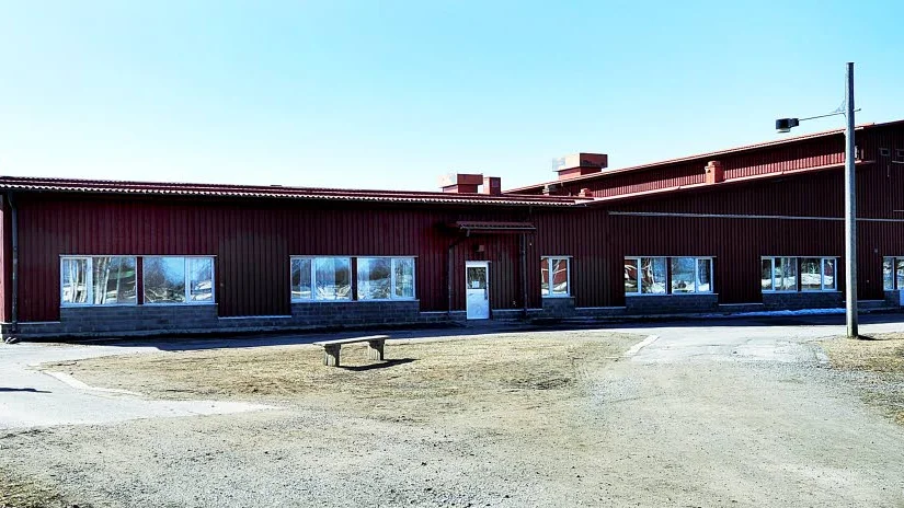 Finns plats. Idrottshallen kan komma att användas som ett tillfälligt boende.