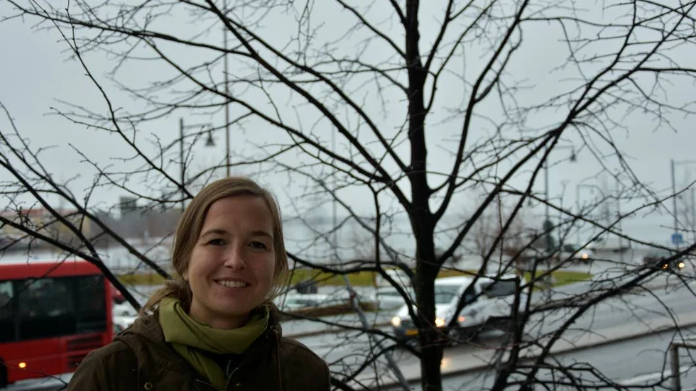 SPRINGER FÖR LIVET. Isabella Katsimenis sprang en av sträckorna i Run for your life-loppet.