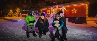Tusentals lampor lyser upp ett av Piteås juligaste hus: "Jag har alltid vetat att det skulle bli mycket belysning"