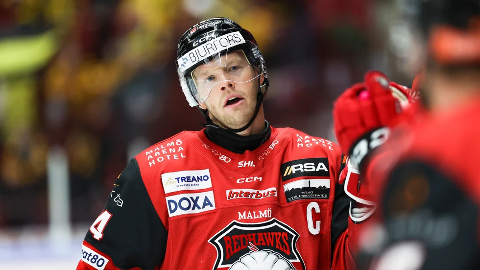 Carl Söderberg petas som lagkapten i Malmö. Arkivbild.