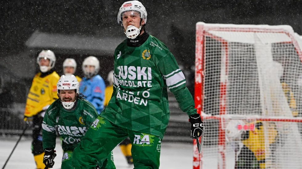 Hammarbys David Jansson ställs mot Vetlanda i åttondelsfinalen. Arkivbild.