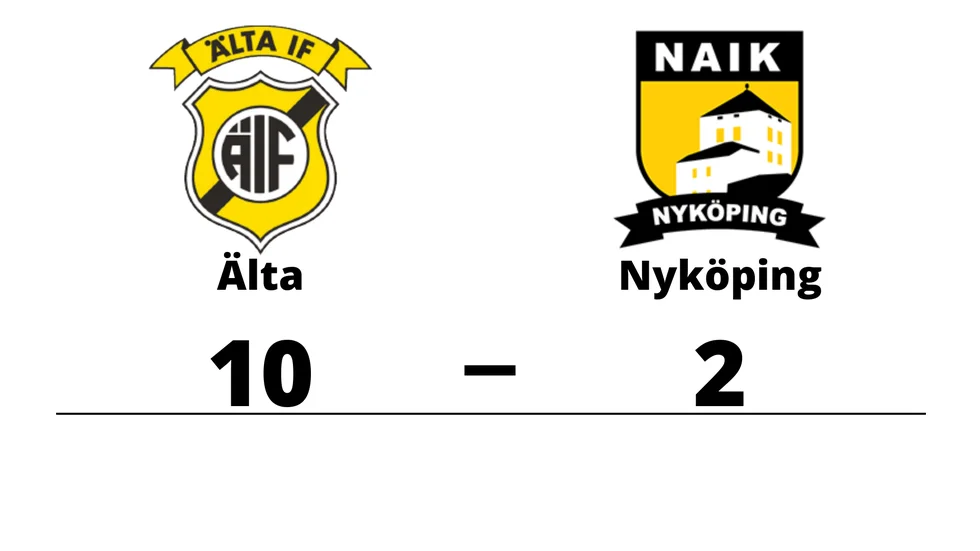 Älta IF vann mot Nyköpings AIK