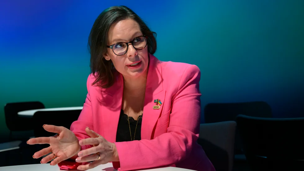 Migrationsminister Maria Malmer Stenergard (M). Arkivbild.