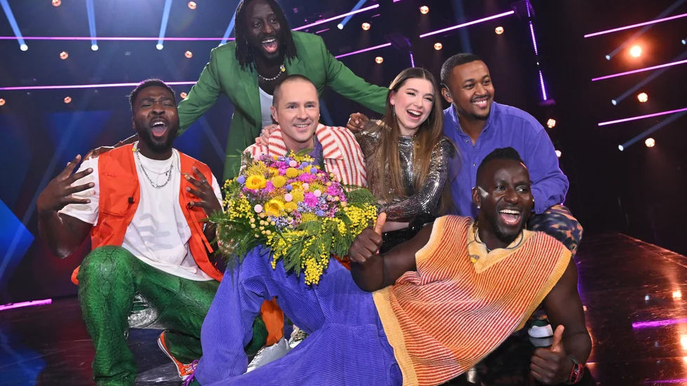 Gruppen Panetoz och Maria Sur gick vidare till final från deltävling två i Melodifestivalen som i lördags avgjordes i Linköping. Arkivbild.