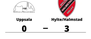 Uppsala utklassat av Hylte/Halmstad hemma