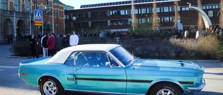 Solen strålade över baldeltagarna
