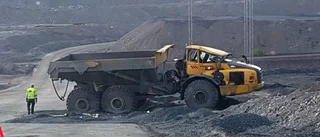 Dumper voltade på LKAB