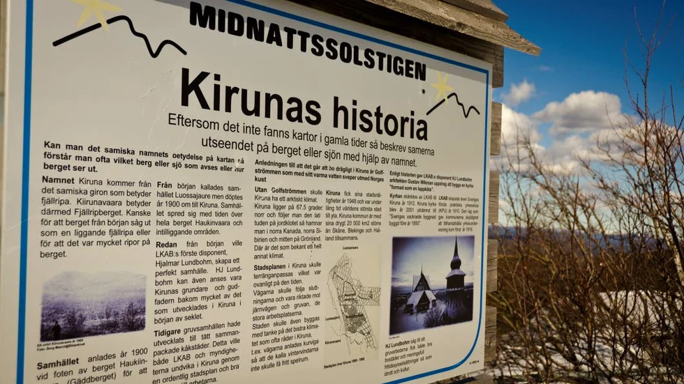 HISTORIA. En kurs i Kirunas historia ingår.