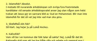 Homo- och islamofob präst under utredning