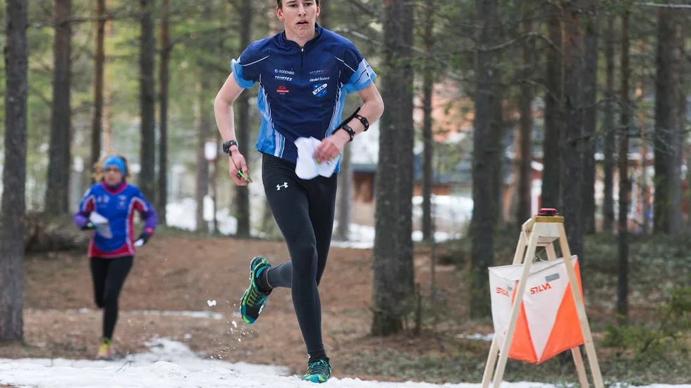 O-ringen. Femte plats för Rasmus Wickbom.