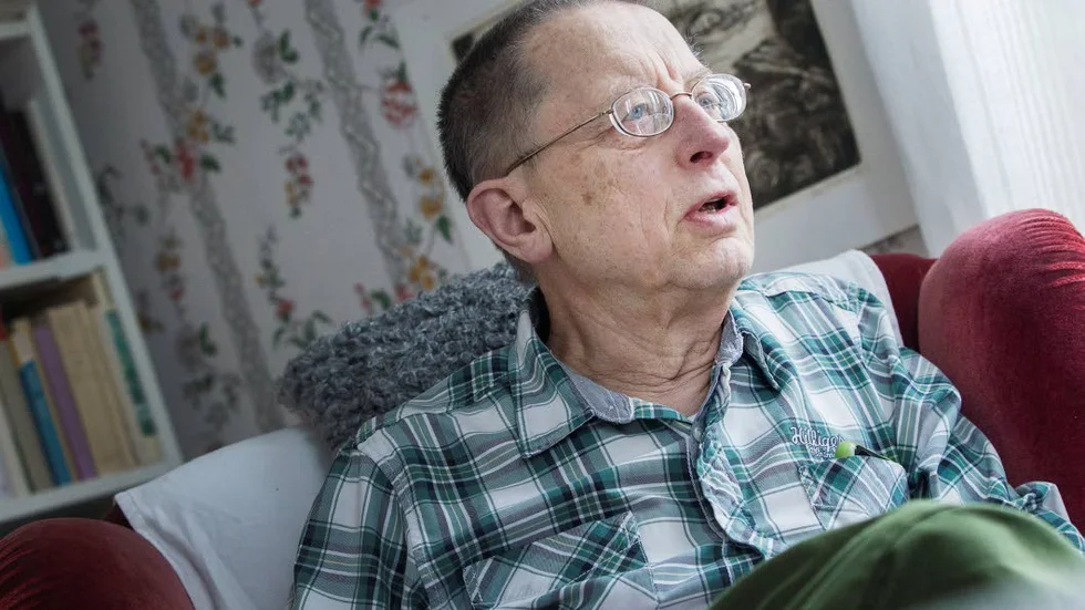IRRITATION. ”Organen omkring får sin dos vid strålningen av prostatan. Blåsan och tarmen blir irriterade. Jag måste gå ­oftare på toaletten nu”, säger Leo Hassler.
