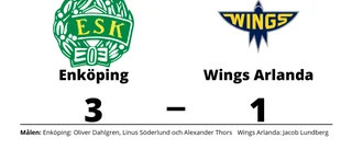 Seger för Enköping på hemmaplan mot Wings Arlanda