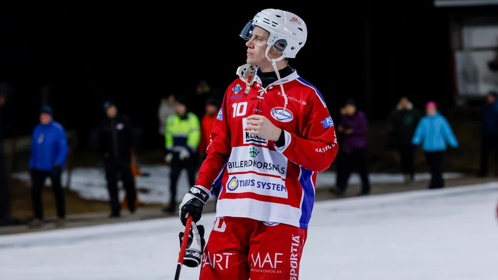 Simon Viklund, Kalix Bandy, var inte nöjd med vad laget presterade under helgen.