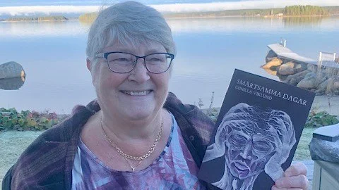 Skellefteförfattaren Gunilla Viklund har nyligen släppt boken ”Smärtsamma dagar”.