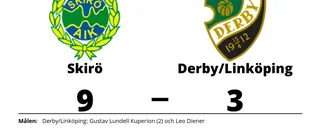 Gustav Lundell Kuperion och Leo Diener målskyttar när Derby/Linköping förlorade