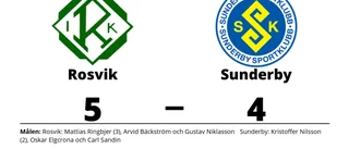Seger för Rosvik i tidiga seriefinalen mot Sunderby