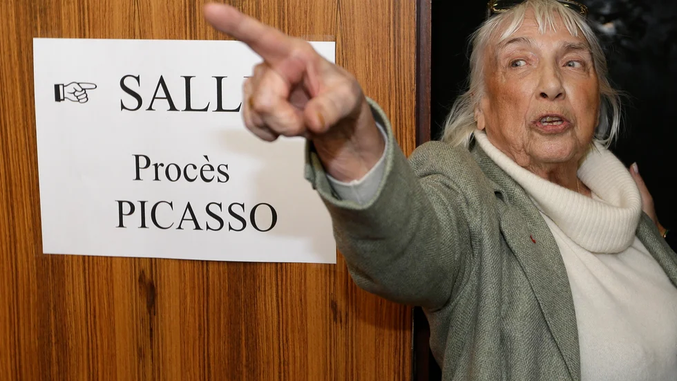 Maya Ruiz Picasso har avlidit, 87 år gammal. Arkivbild.