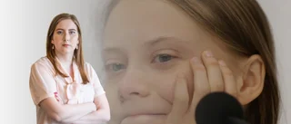 "Det är tur att vi har Greta Thunberg på plats som ger problematiska män en rejäl knäpp på nosen"
