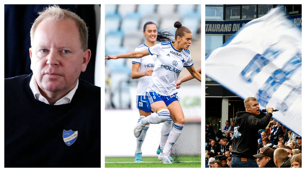 Michael Sturehed, klubbdirektör i IFK Norrköping, förbereder för ett år med My Cato och Irma Cajlakovic i allsvenskan och med nytt tryck på Curva Nordahl.