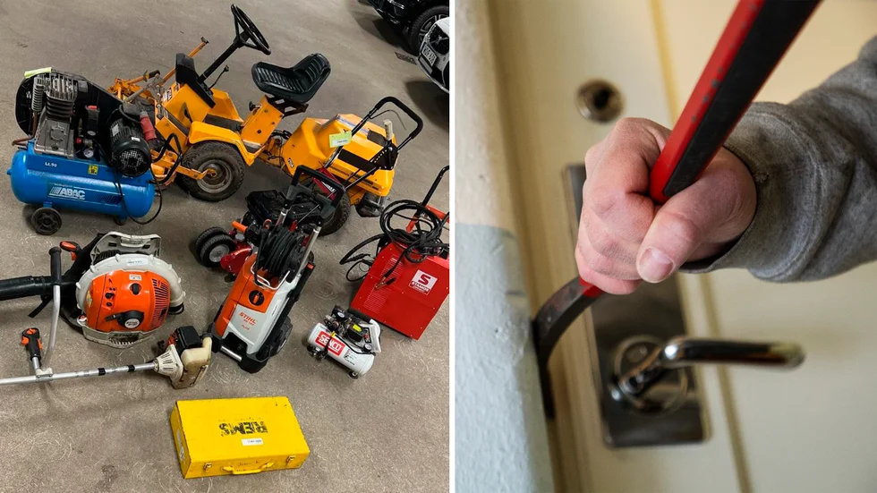 Enköpinspolisen håller på att klara upp en stor stöldhärva i Enköping med över 100 stulna föremål återfunna.