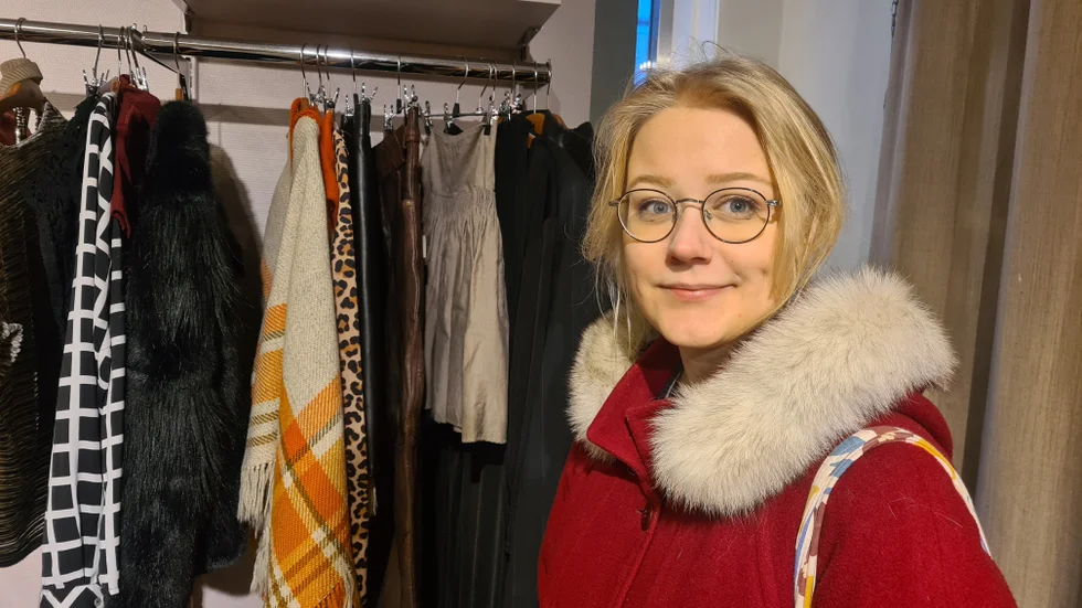 "Här hittar man mer unika saker, som är hållbara. Om man köper i en modeaffär är alla kläder så lika", säger Trulsa Holm.