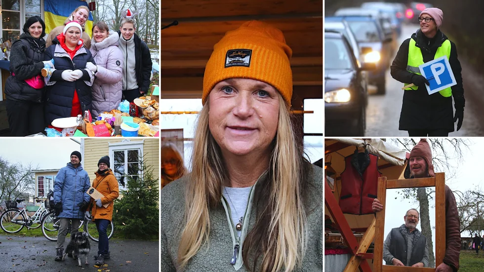 Se våra bilder från julmarknaden på Warfsholm! 