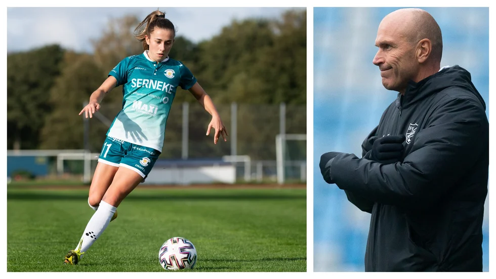 Lisa "MIni" Johansson, Alingsås, blir IFK Norrköpings första etablerade värvning. Det är Tor-Arne Fredheim nöjd med.