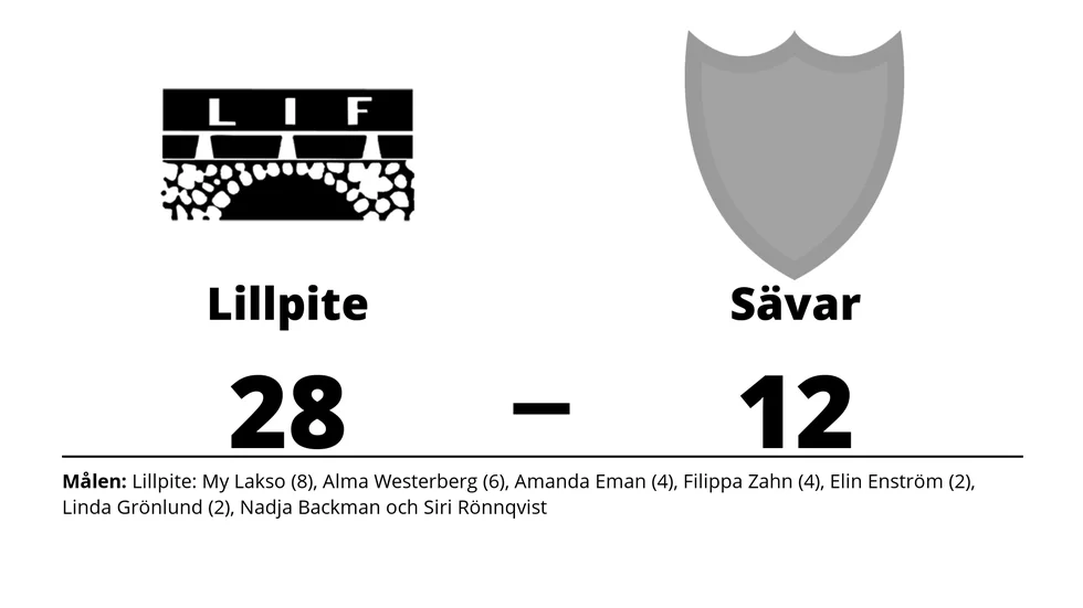 Lillpite IF vann mot Sävar IK