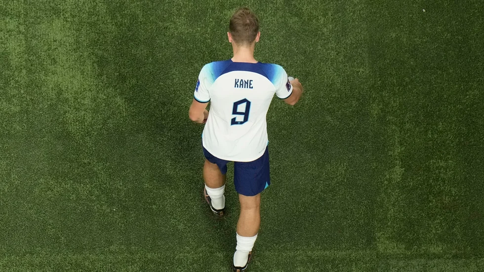 Englands Harry Kane blev utbytt mot Callum Wilson under matchen mot Iran i måndags.