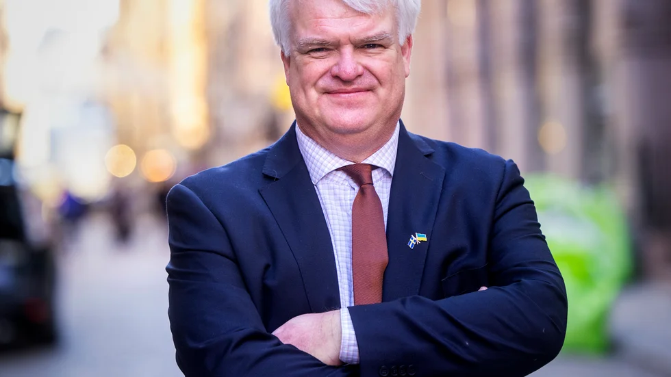 Michael Arthursson kommer snart att sluta som Centerpartiets partisekreterare. Arkivbild.