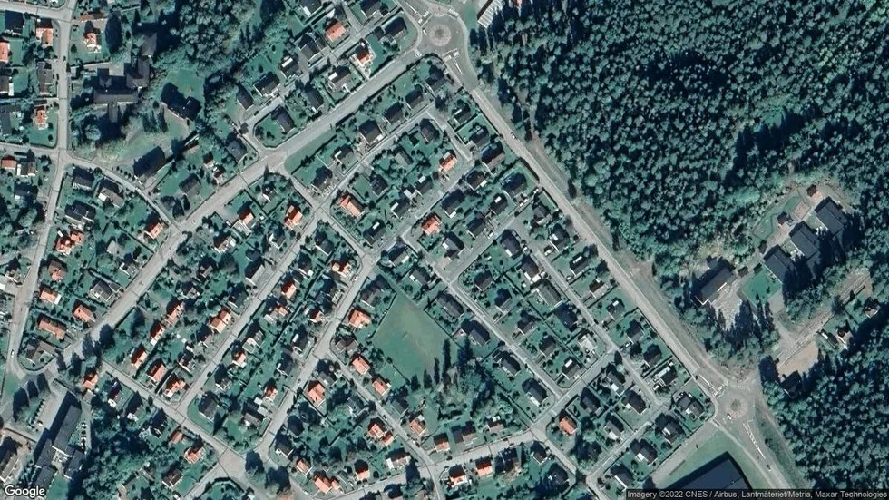 Området kring Ljunggatan 1