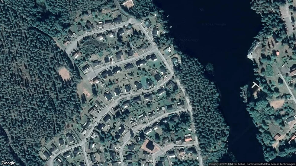 Området kring Tallvägen 4