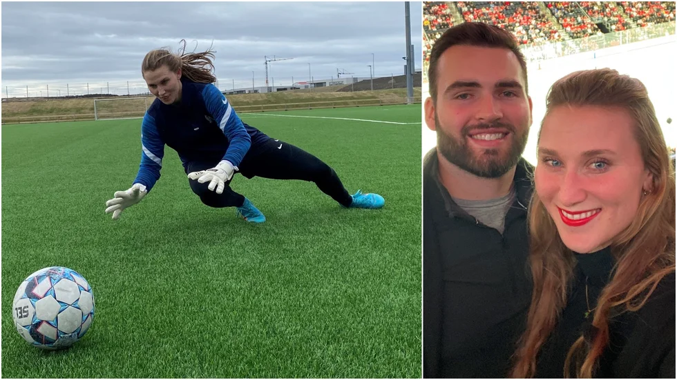 Samantha Leshnak Murphy blir ny damallsvensk målvakt för Piteå. I veckan gör hon flytten till Sverige tillsammans med maken Kyle Murphy.