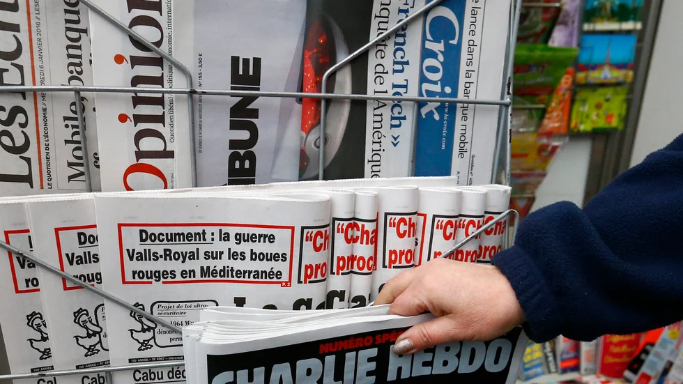 I veckan utlovade den iranska regimen motåtgärder mot Frankrike efter det att Charlie Hebdo publicerat "förolämpande" satirteckningar. Arkivbild.