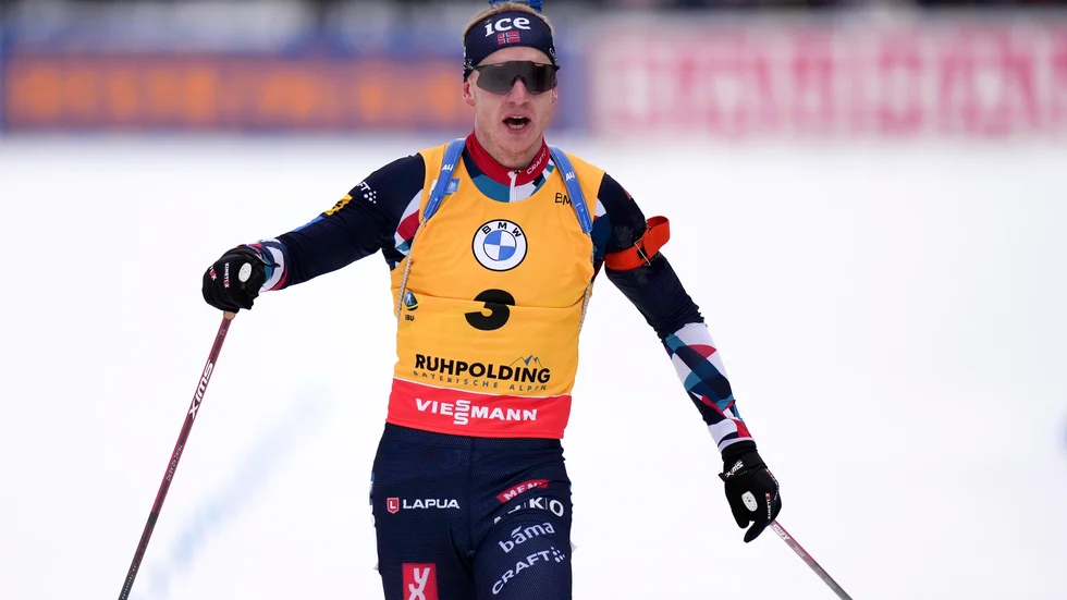 Dominanten Johannes Thingnes Bø vann herrarnas distanslopp i Ruhpolding.