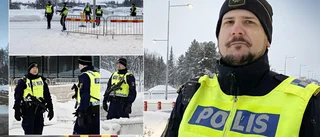 Polisintensivt vid EU-toppmötets inledning: "Förväntade oss minus 35 grader"