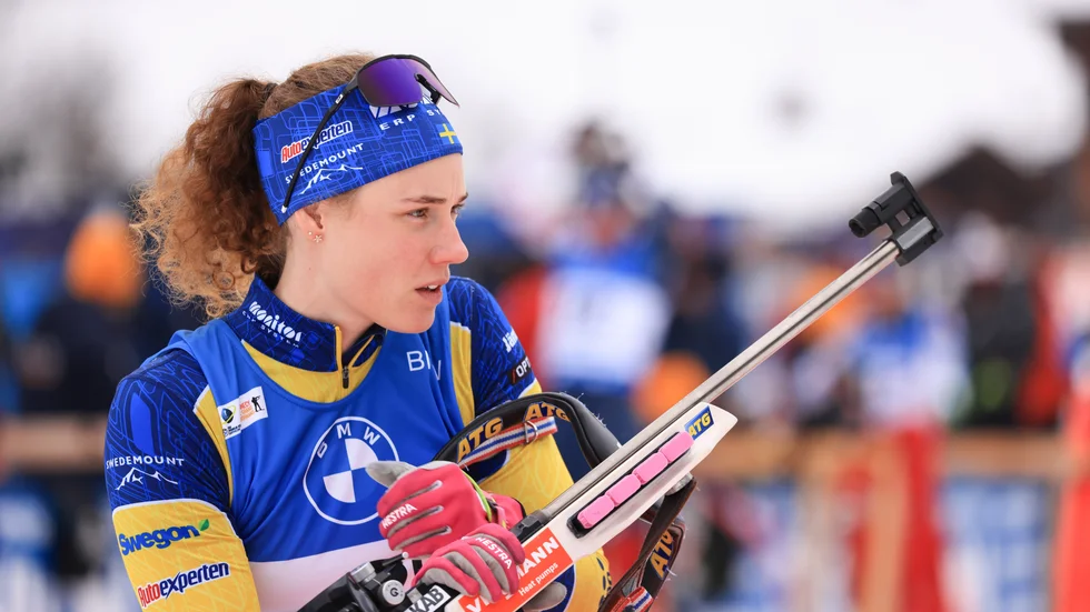 Hanna Öberg, Piteå Skidskytteklubb åker i världscupen.