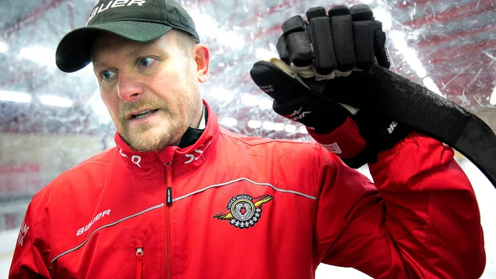 SJÄLVSÄKER. Joakim Fagervall tror att hans eget lag tar SM-guld. ”Jag tycker att det känns fel att tippa något annant”, säger han.