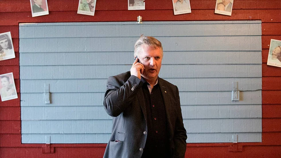 FRAMTIDEN? Avgående kommunalrådet Kurt Wennberg (S) säger att Northland har jobbat hårt för att få en finansiering på plats. "Vi måste få igång verksamheten igen, så fort som möjilgt", säger han.
