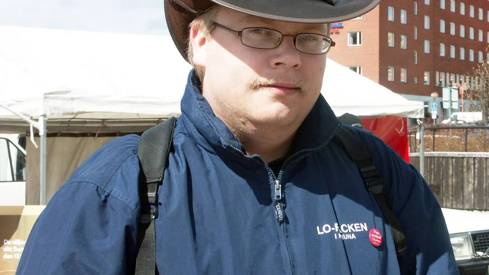 KATASTROF. "Det vore en fullständig katastrof för många människor om Northland resources stänger ned", konstaterar IF metalls ombudsman Daniel Eneslätt.