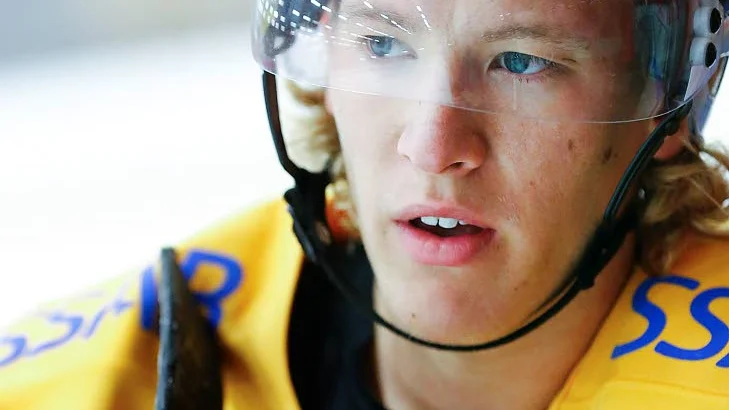LÅNAS UT? Luleå Hockey-nyförvärvet Emil Sylvegård spelade med Asplöven i tisdags. Nu öppnar 21-åringen dörren för en fortsatt utlåning till Haparanda-klubben.