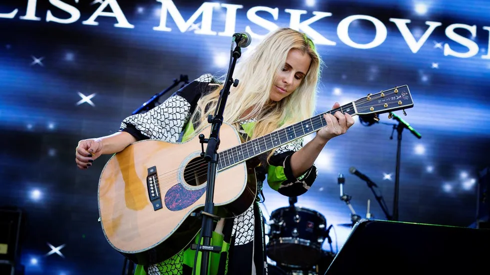 Lisa Miskovsky, en av festivalens största bokningar.