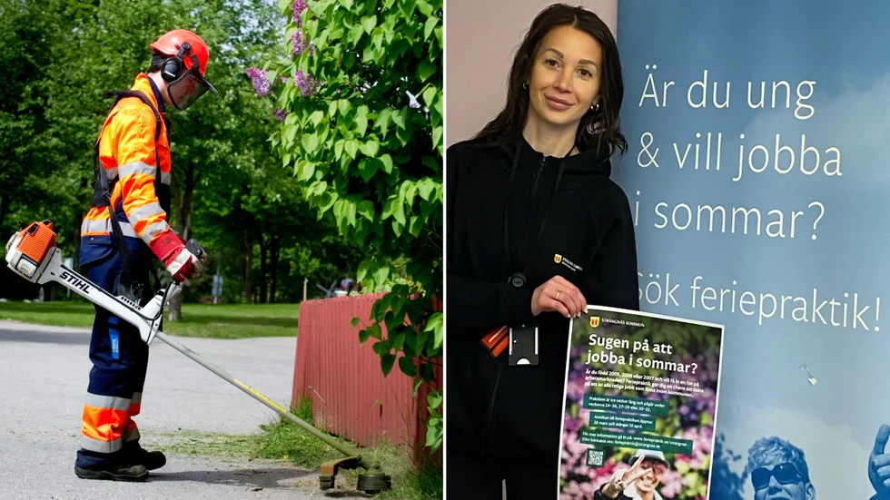 Det finns 28 olika platser att söka feriepraktik på, allt ifrån gata och park till skolor, bibliotek och ett museum. "Det ska finnas något för alla", säger Susanna Käki på socialkontoret. 