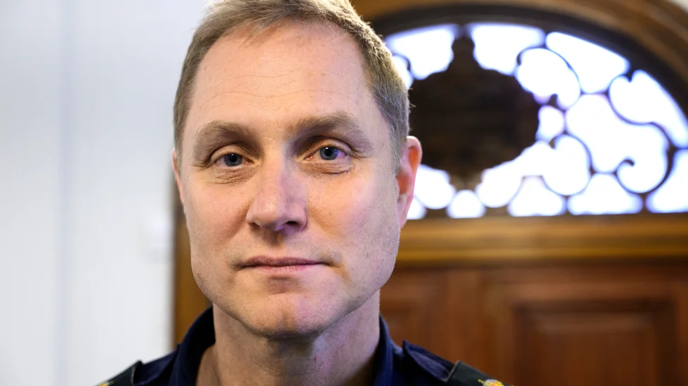 Niclas Andersson är operativt ansvarig för den särskilda händelsen "Frank" vid polisen i Stockholm.