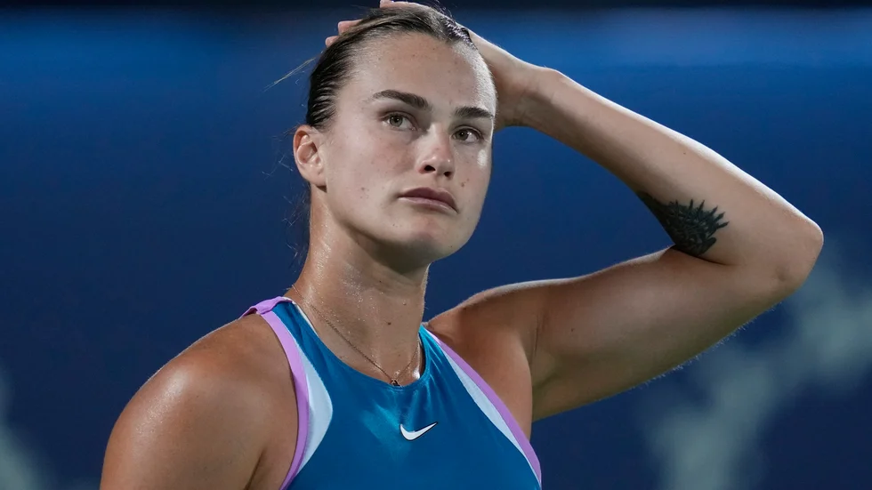Aryna Sabalenka. Arkivbild.