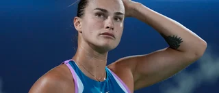 Sabalenka: Har aldrig upplevt så mycket hat