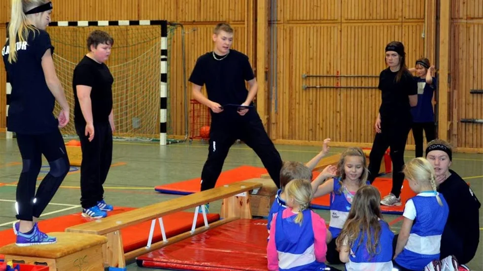 Gladiatorspel i Gällivare.