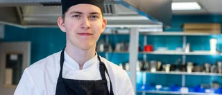 Robert, 19, från Luleå tävlar om att bli Årets kockelev i Sverige